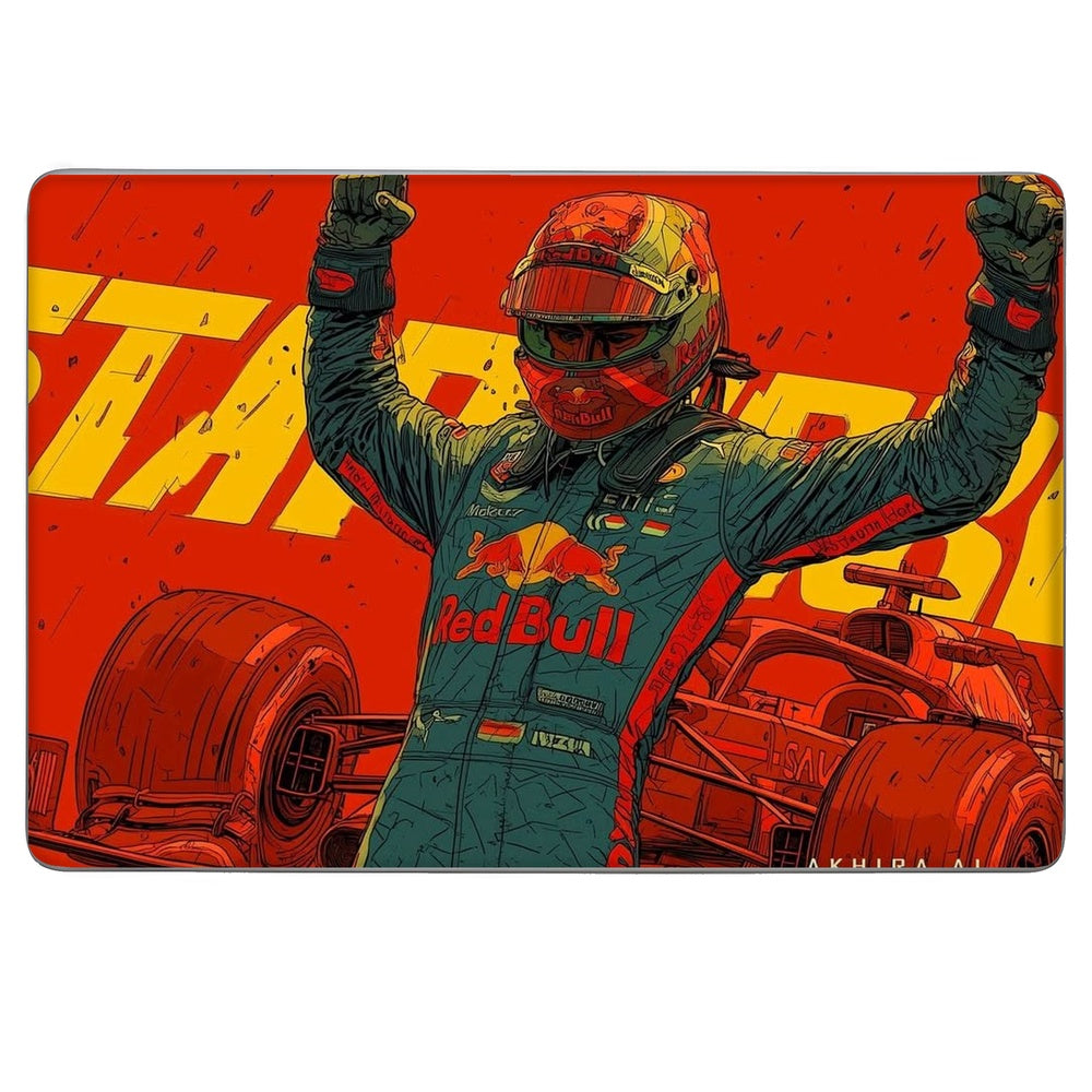 Red Bull Champion skin on Hp Elitebook 725 G3 by Decalz
