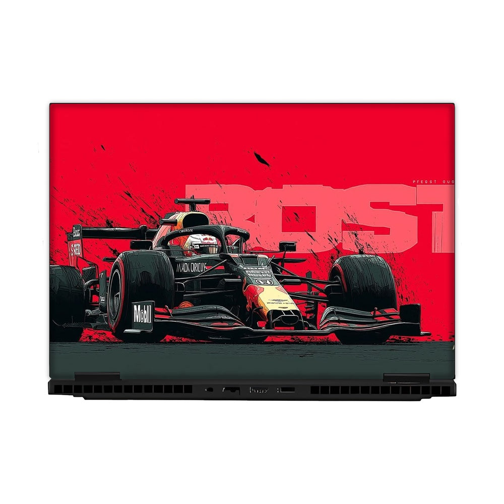 Red Bull Velocity skin on Hp Omen Gaming 16-AM0241TX by Decalz