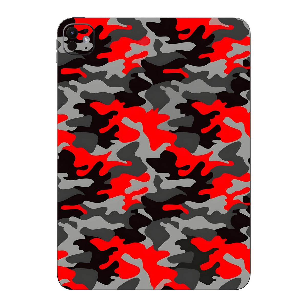 Red Camouflage skin on iPad Pro 11-inch M5 by Decalz