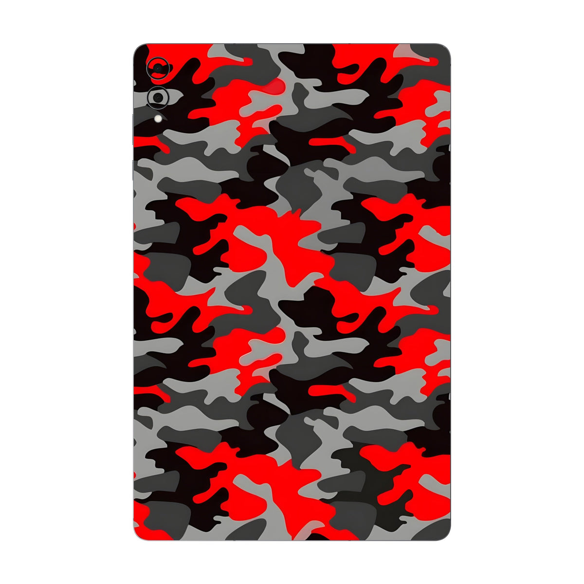 Red Camouflage skin on Samsung Galaxy Tab S11 Ultra by Decalz