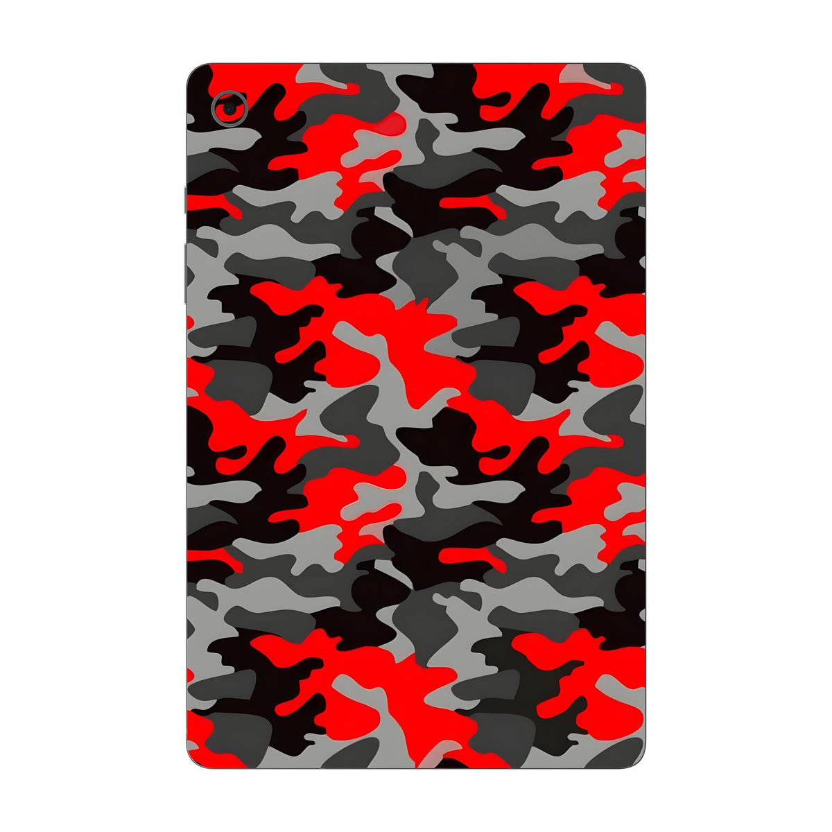 Red Camouflage skin on Samsung Galaxy Tab S10 Lite by Decalz