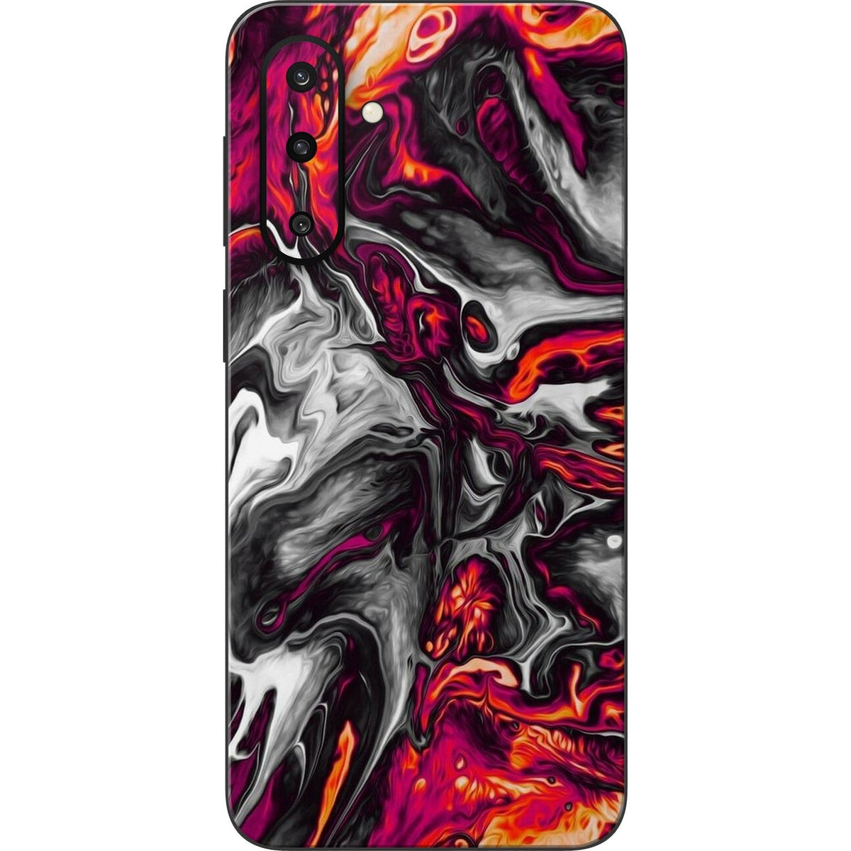 Red Hot Lava skin on Samsung Galaxy F36 (5G) by Decalz