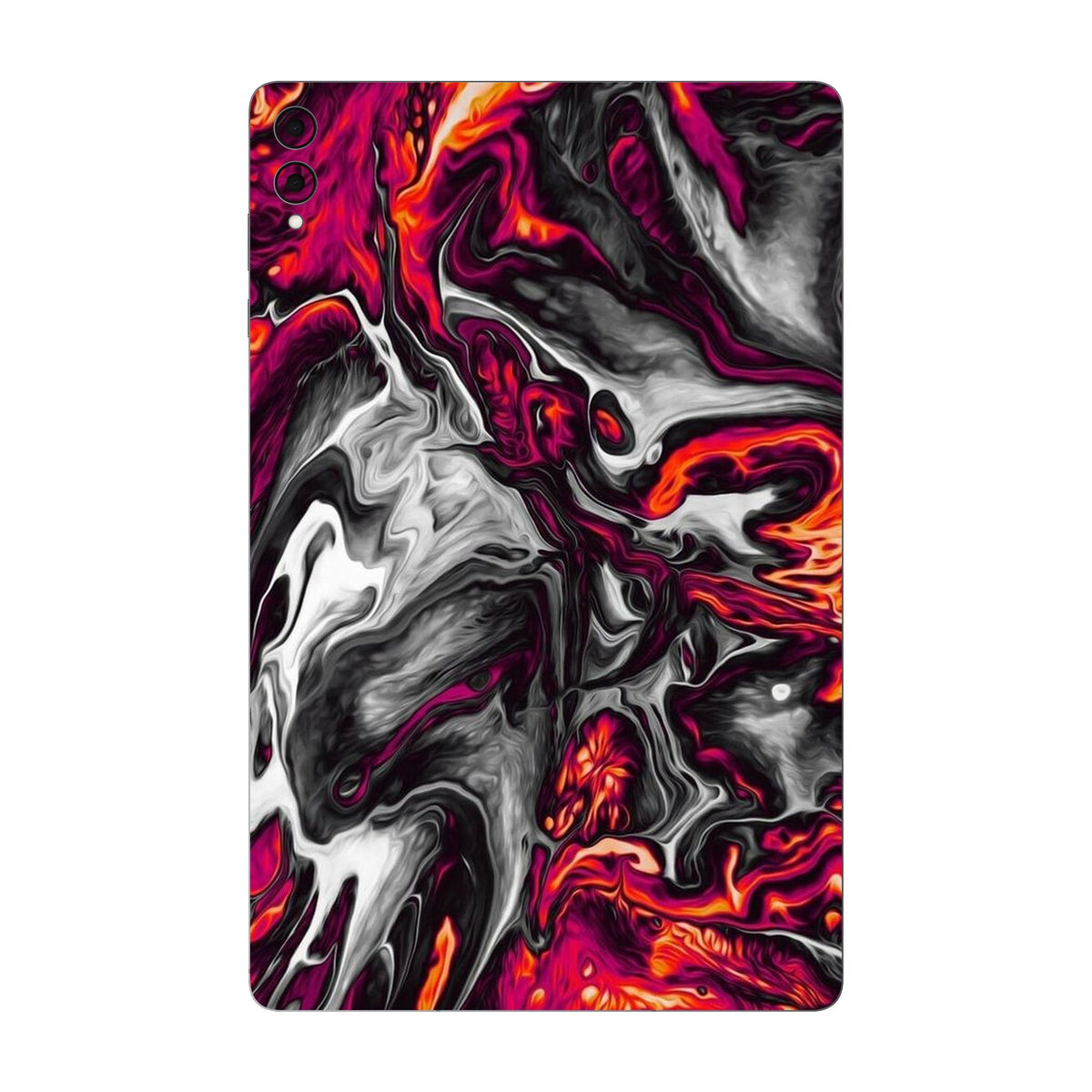 Red Hot Lava skin on Samsung Galaxy Tab S11 Ultra by Decalz