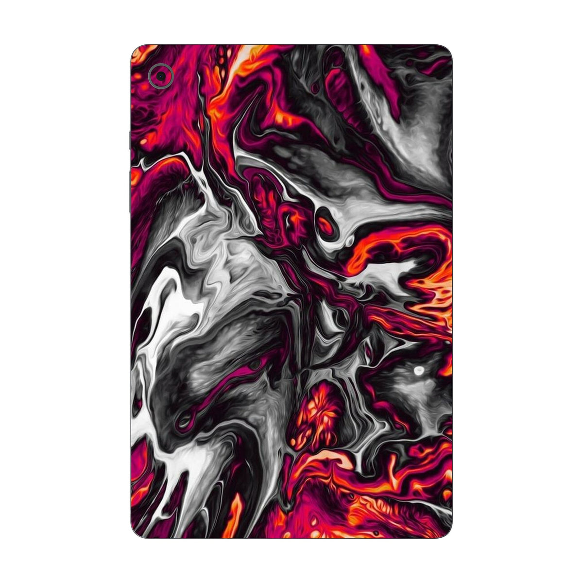 Red Hot Lava skin on Samsung Galaxy Tab S10 Lite by Decalz
