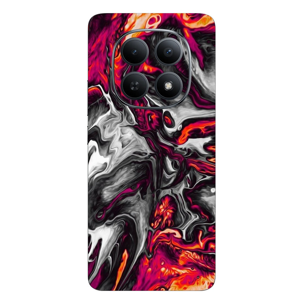 Red Hot Lava skin on Redmi Note 15 (5G) by Decalz