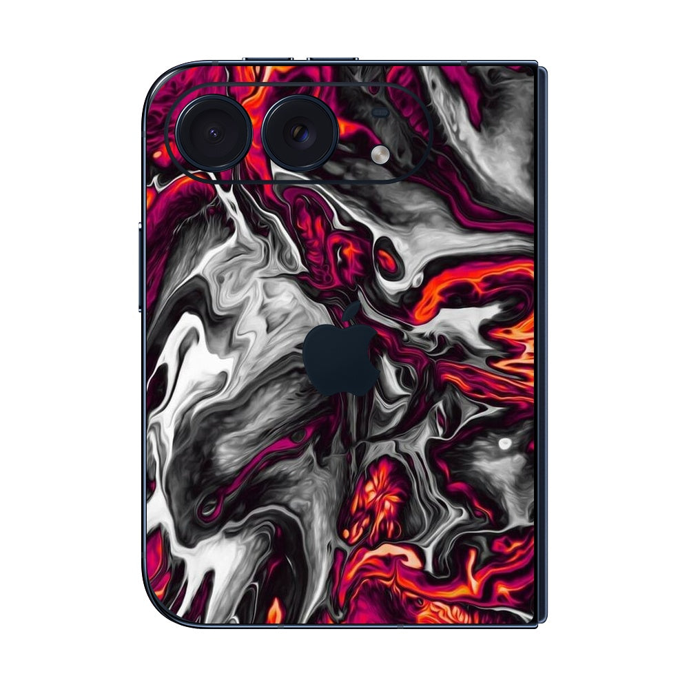 iPhone Duo Red Hot Lava skin