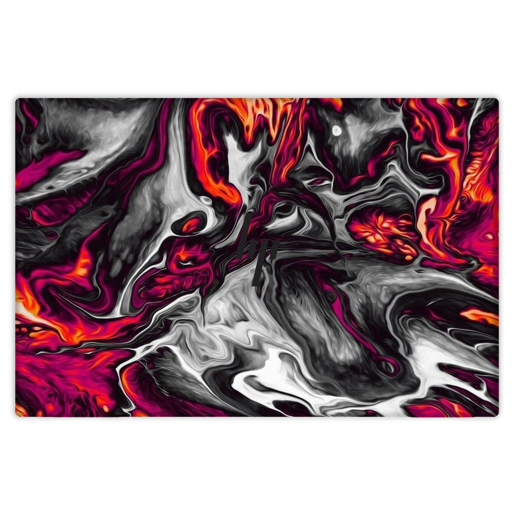 Red Hot Lava skin on Hp Elitebook 840 G7 by Decalz