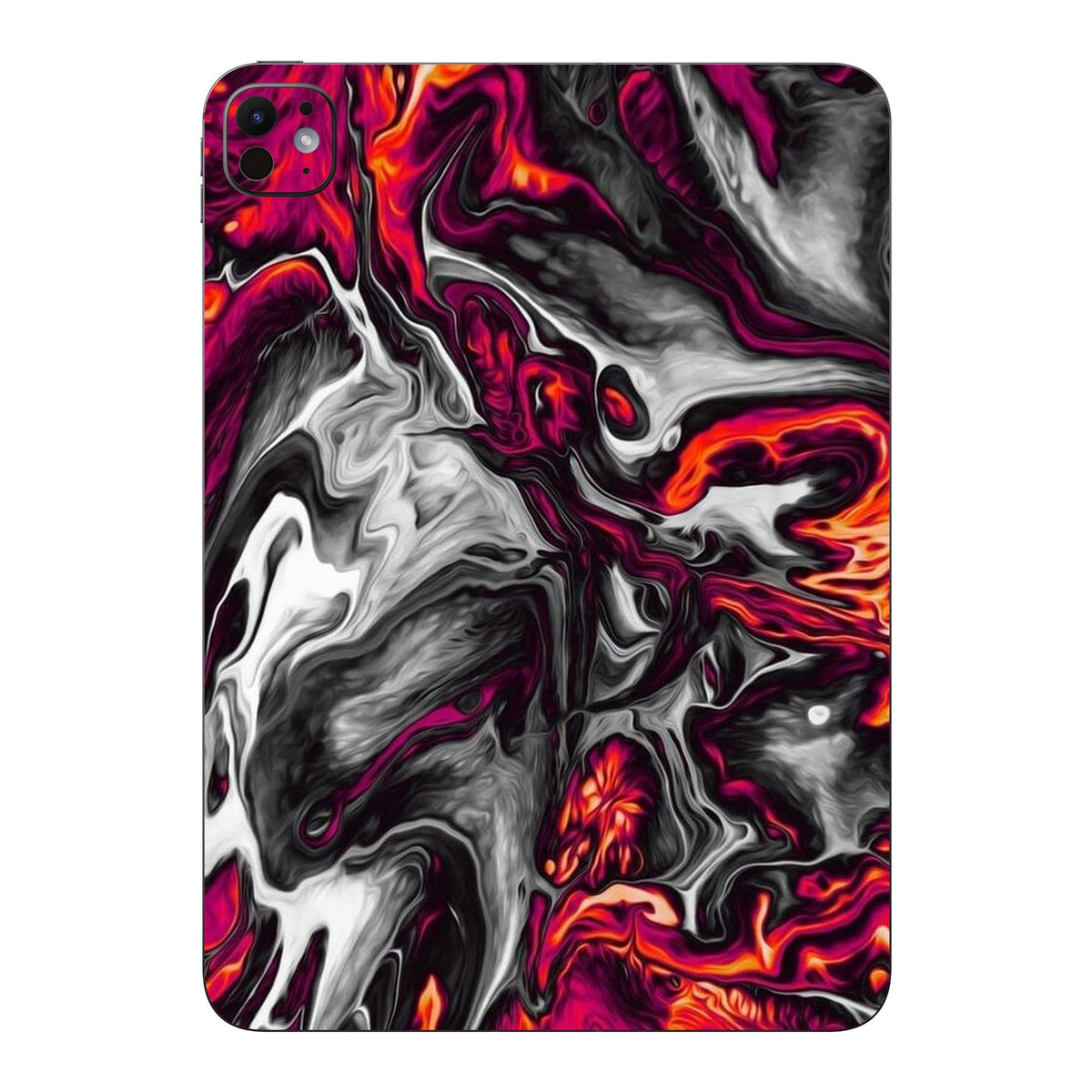 Red Hot Lava skin on iPad Pro 11-inch M5 by Decalz