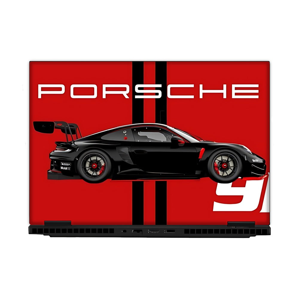Redline 911 skin on Hp Omen Gaming 16-AM0241TX by Decalz