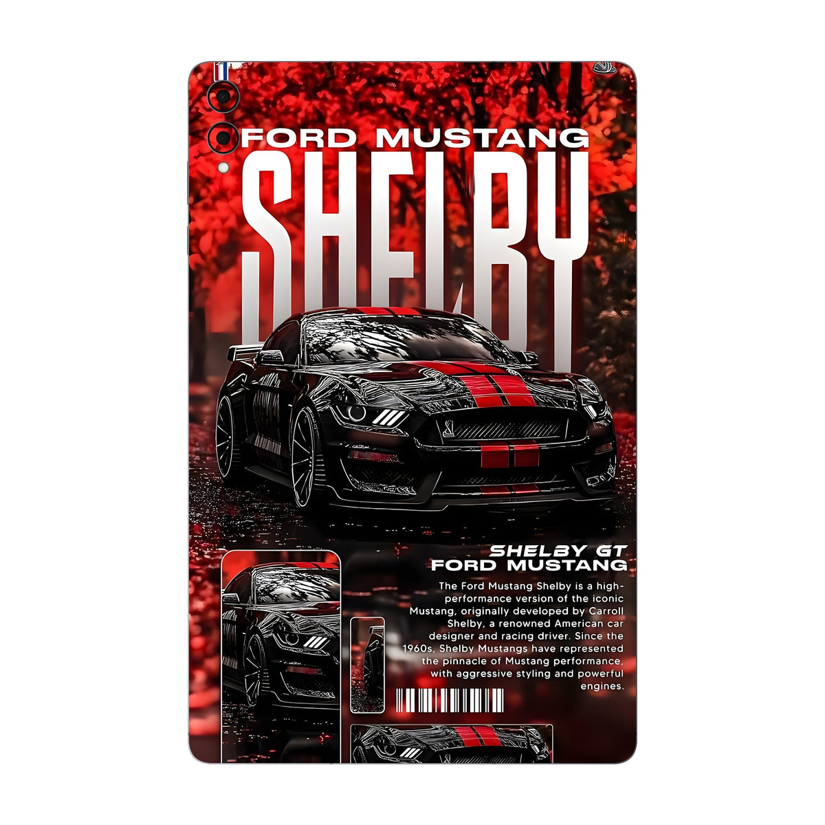 Redline Shelby skin on Samsung Galaxy Tab S11 Ultra by Decalz