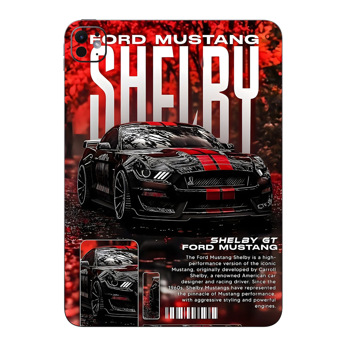 Redline Shelby skin on iPad Pro 11-inch M5 by Decalz