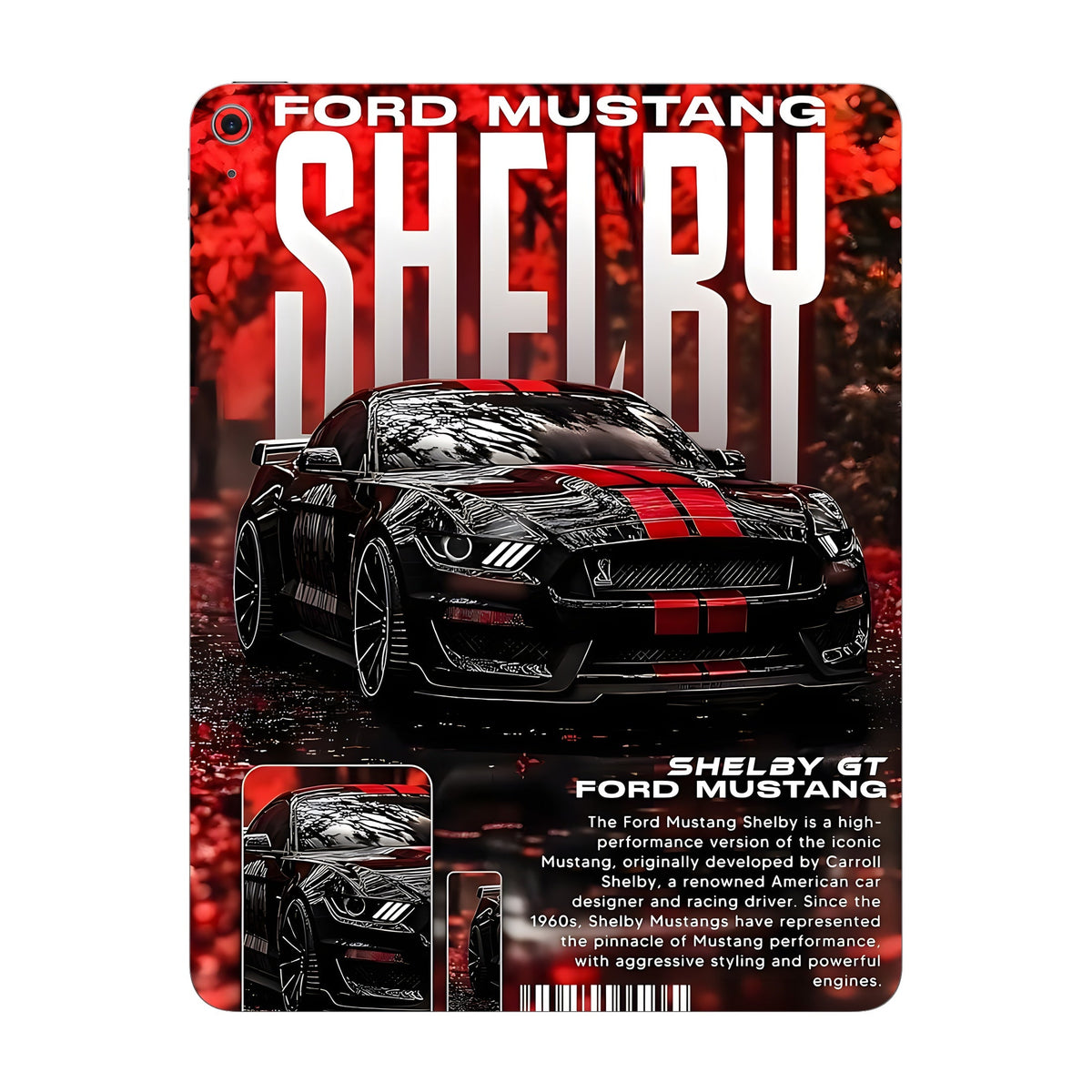 Redline Shelby skin on iPad Air 13-inch M3 2025 by Decalz