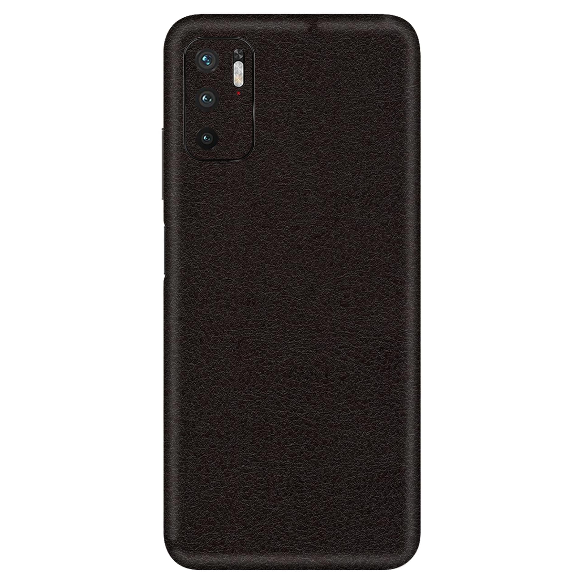 Redmi Note 10T Brown Leather skins