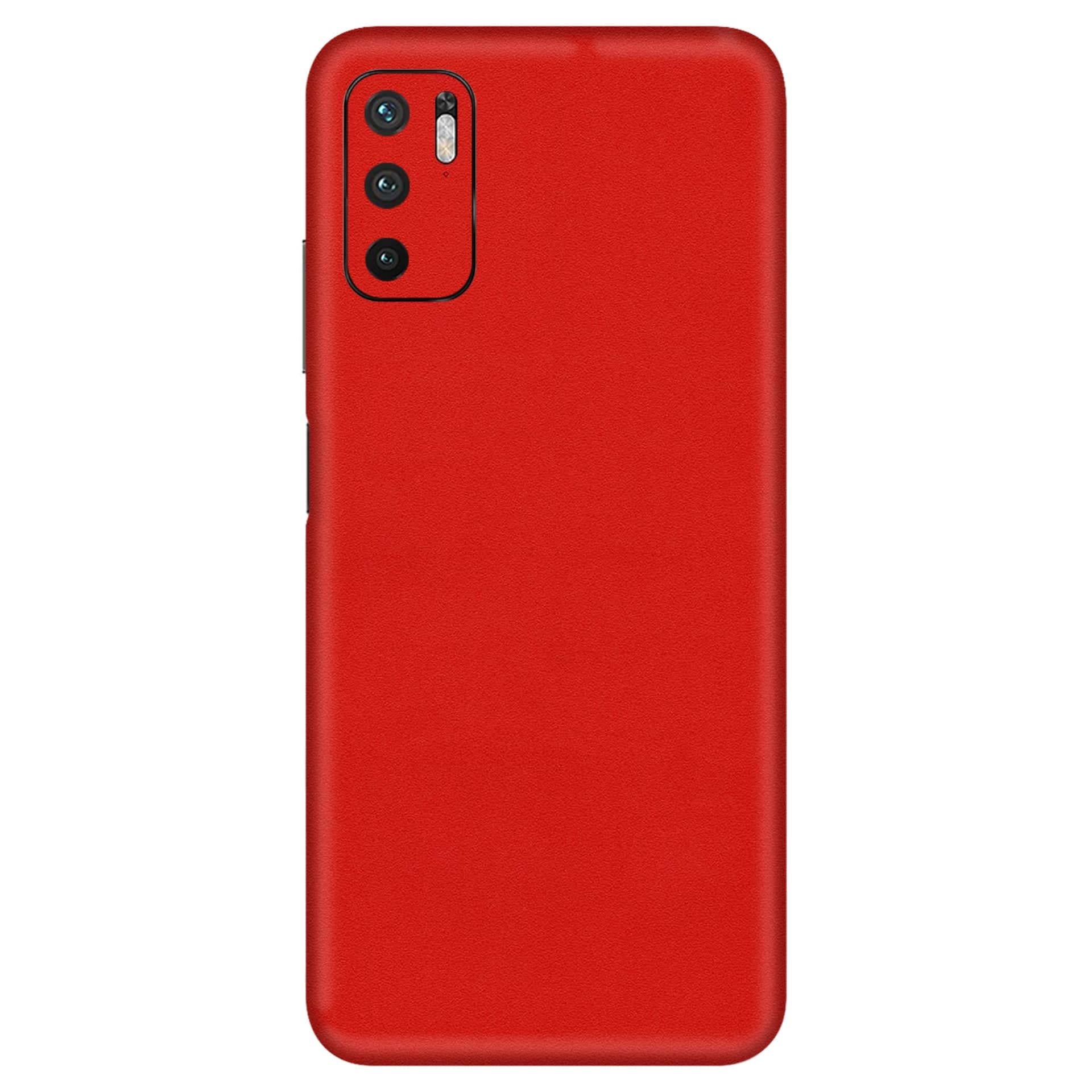 Redmi Note 10T Matte Red skins