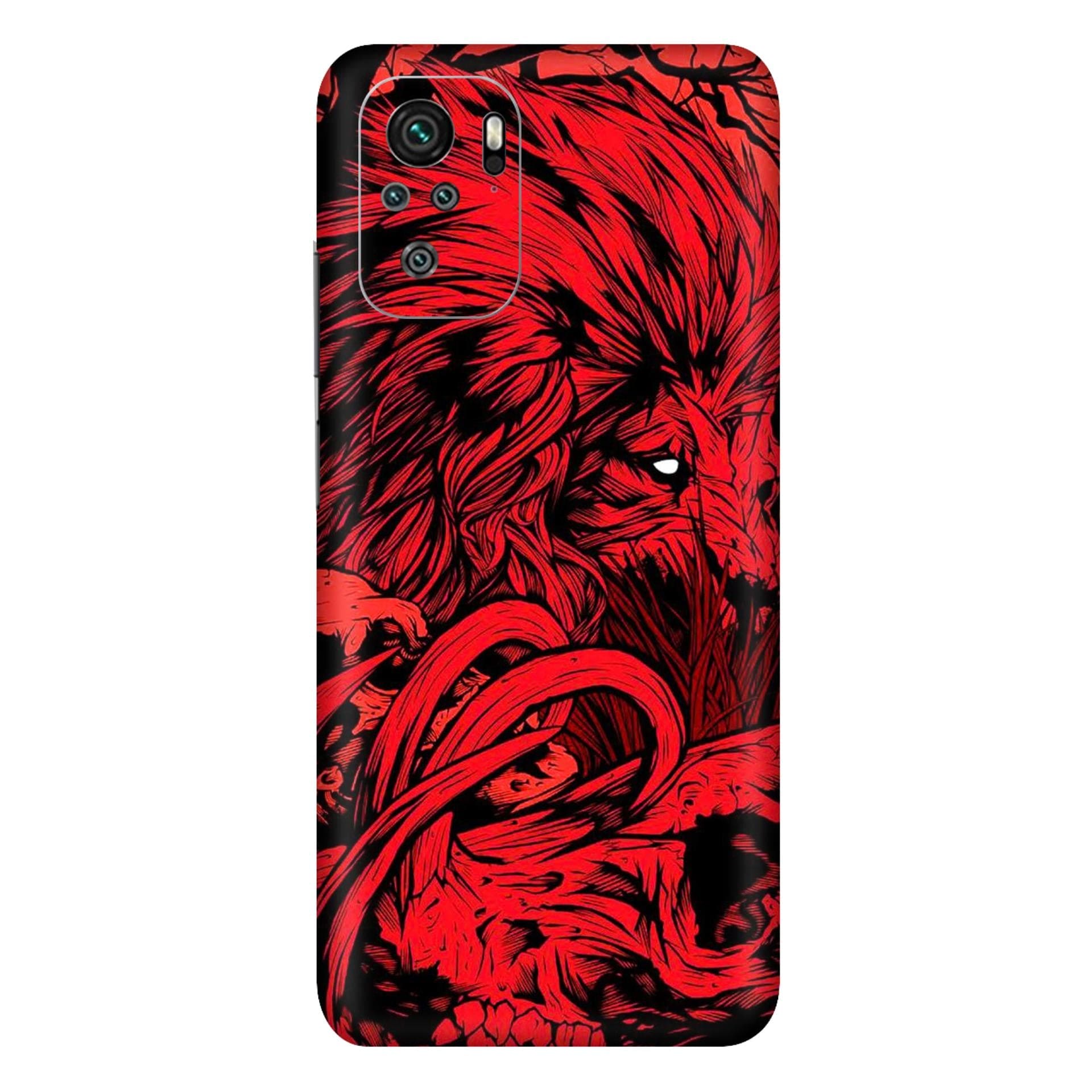 Redmi Note 10 Fiery Lion skins