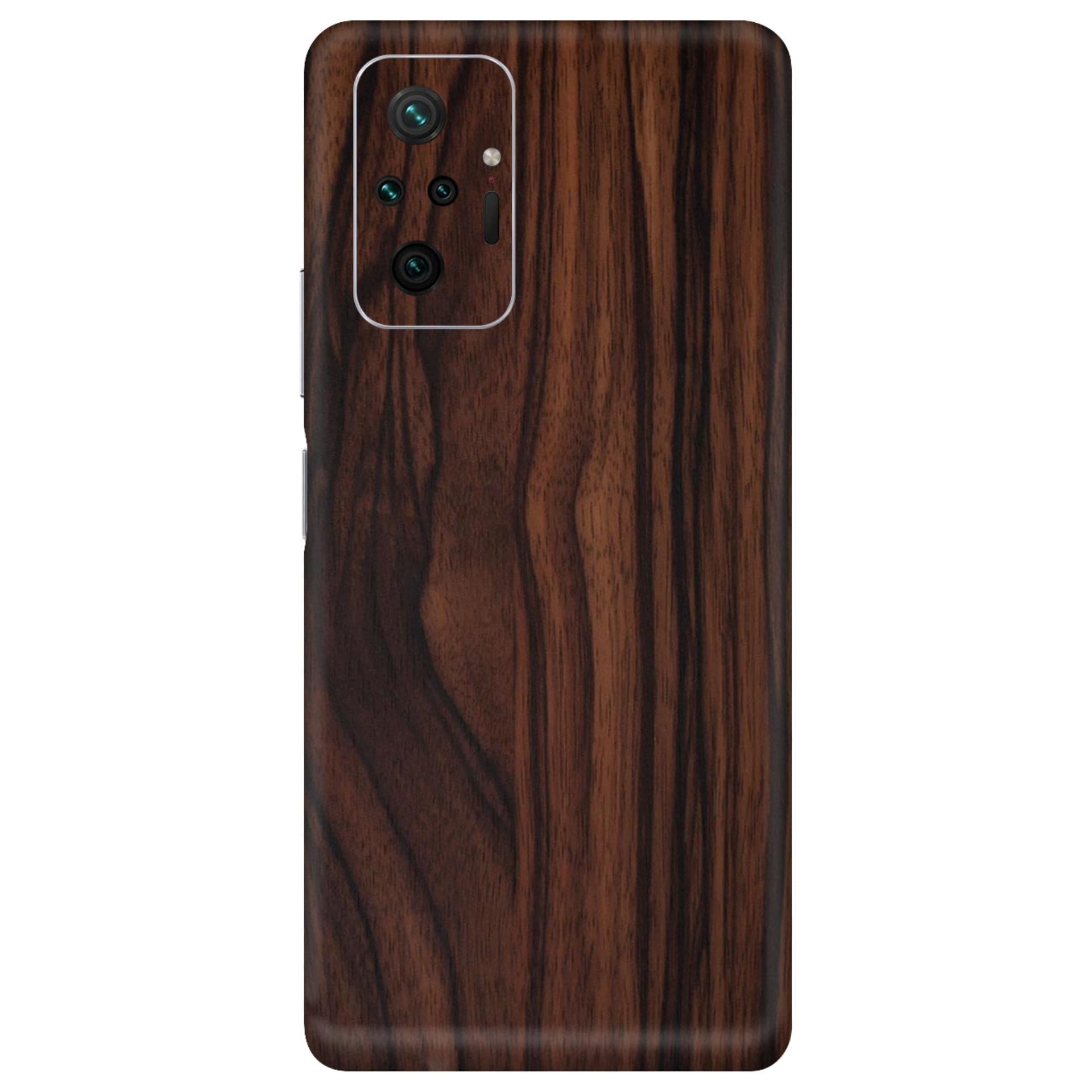 Redmi Note 10 Pro Ebony Wood skins