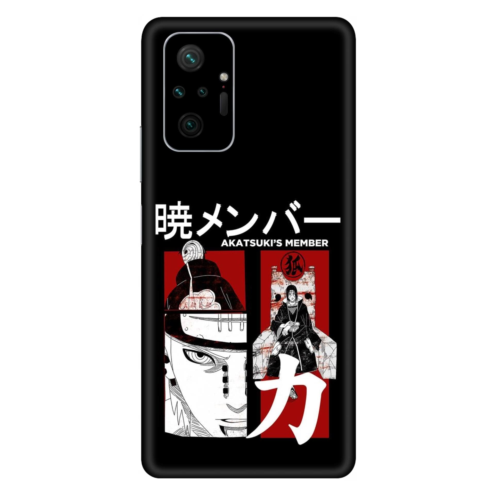 Redmi Note 10 Pro Max Akatsuki member skins