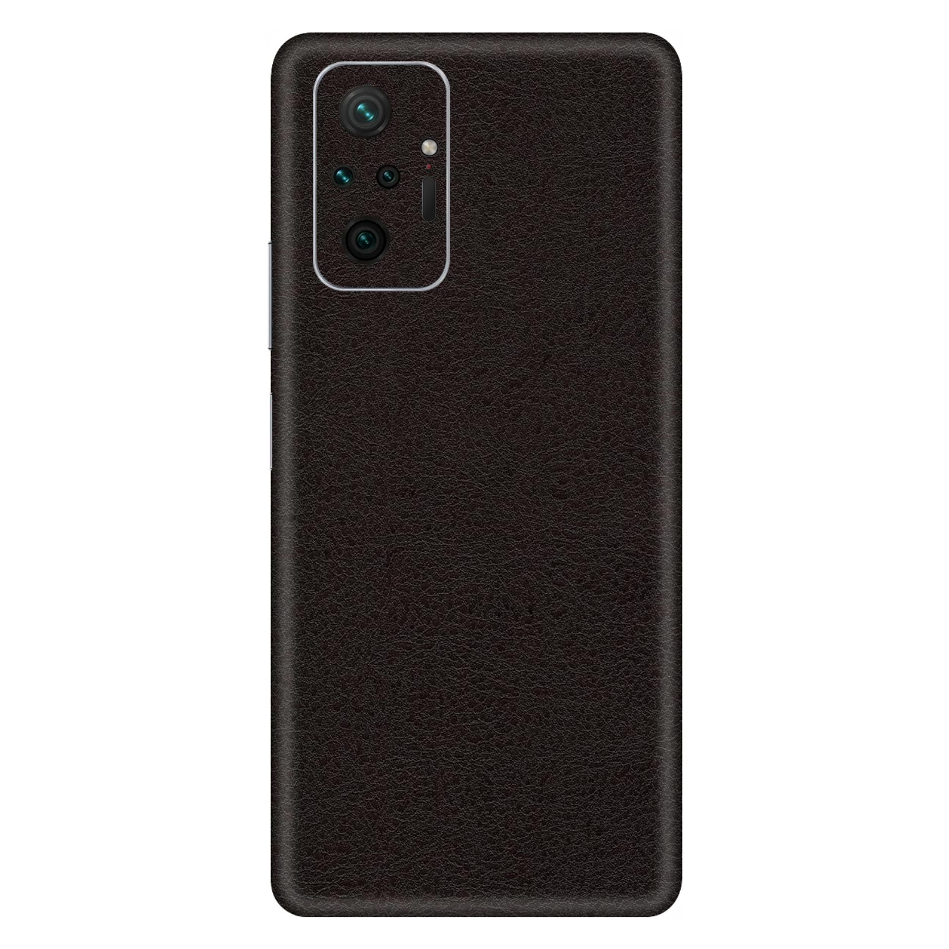 Redmi Note 10 Pro Max Brown Leather skins