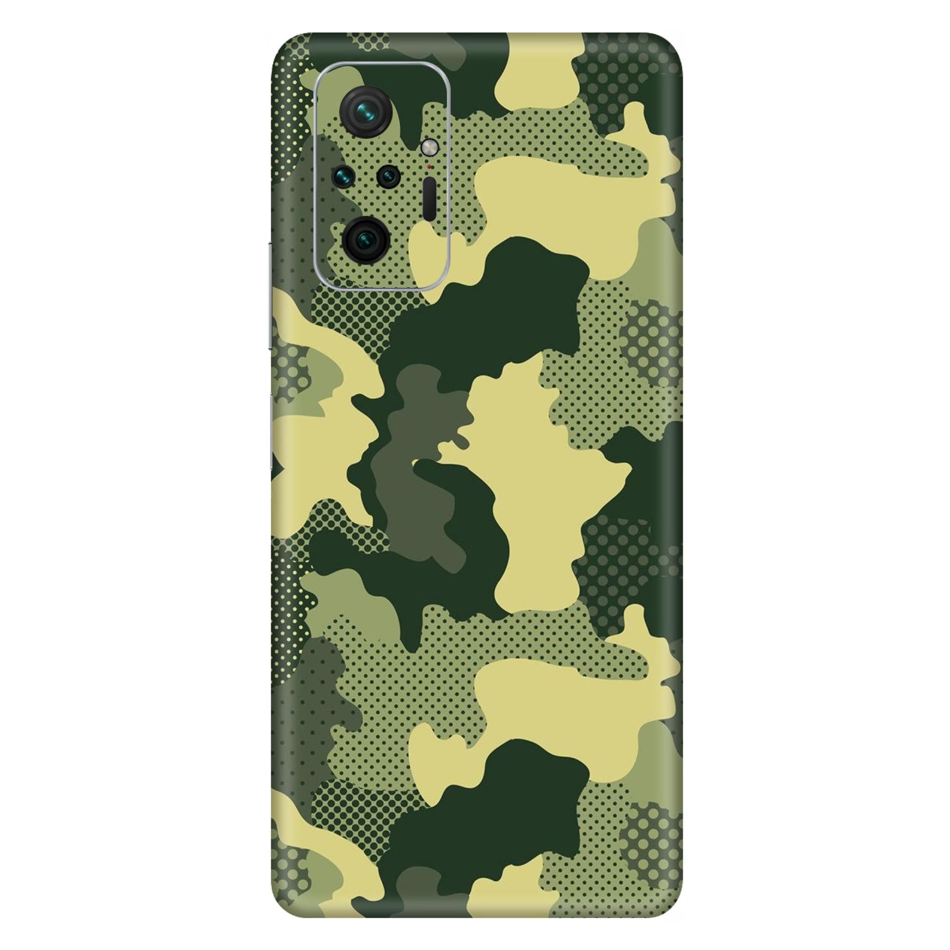 Redmi Note 10 Pro Max Military Green Camo skins