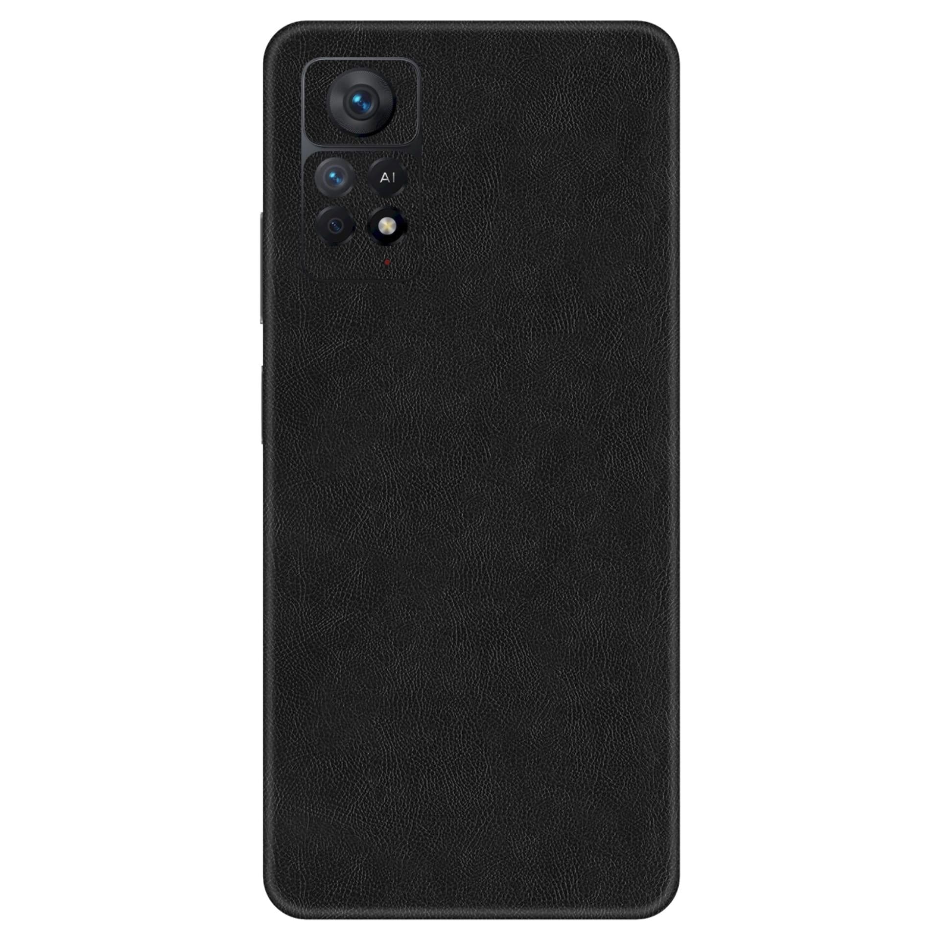 Redmi Note 11 Pro Plus Black Leather skins