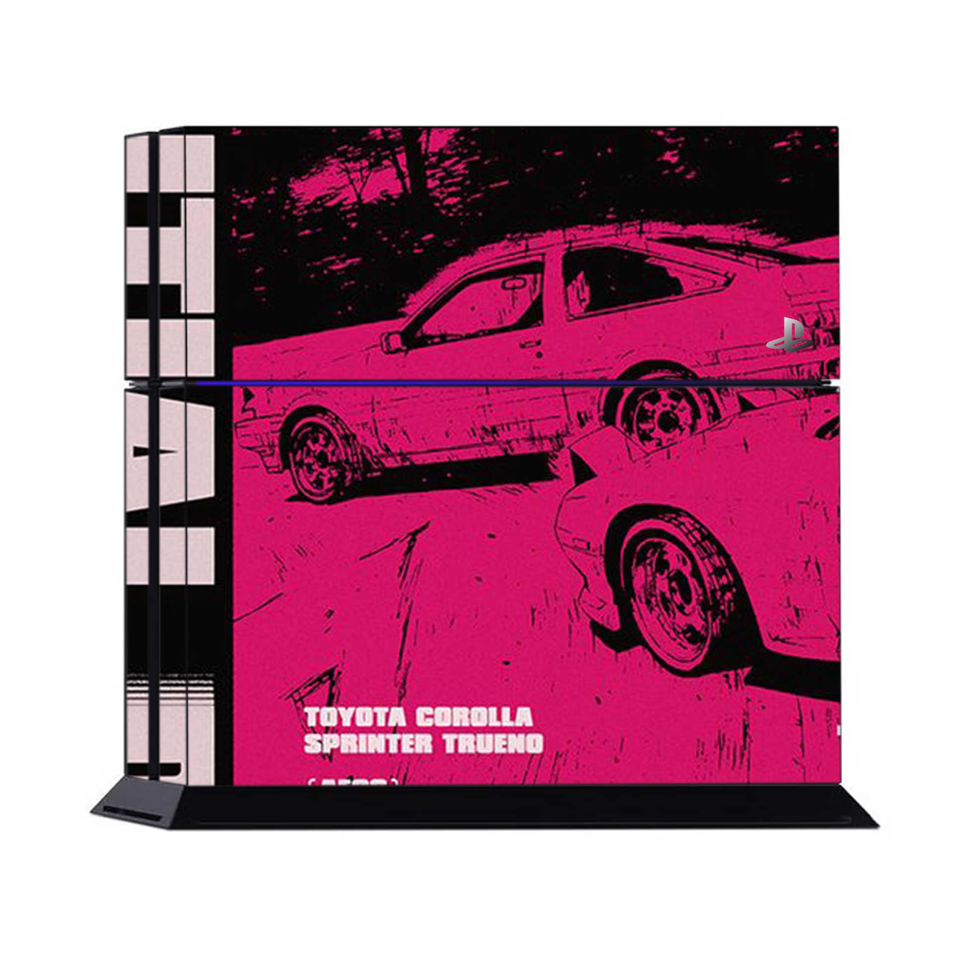 Retro Toyota PlayStation 4 Fat Skins & Wraps