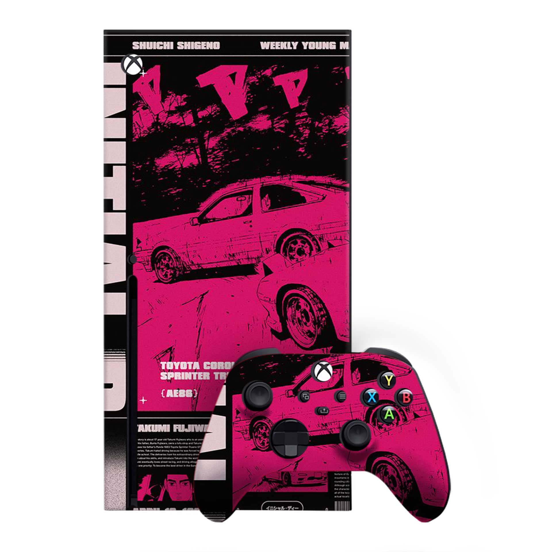 Retro Toyota Xbox One X Skins & Wraps