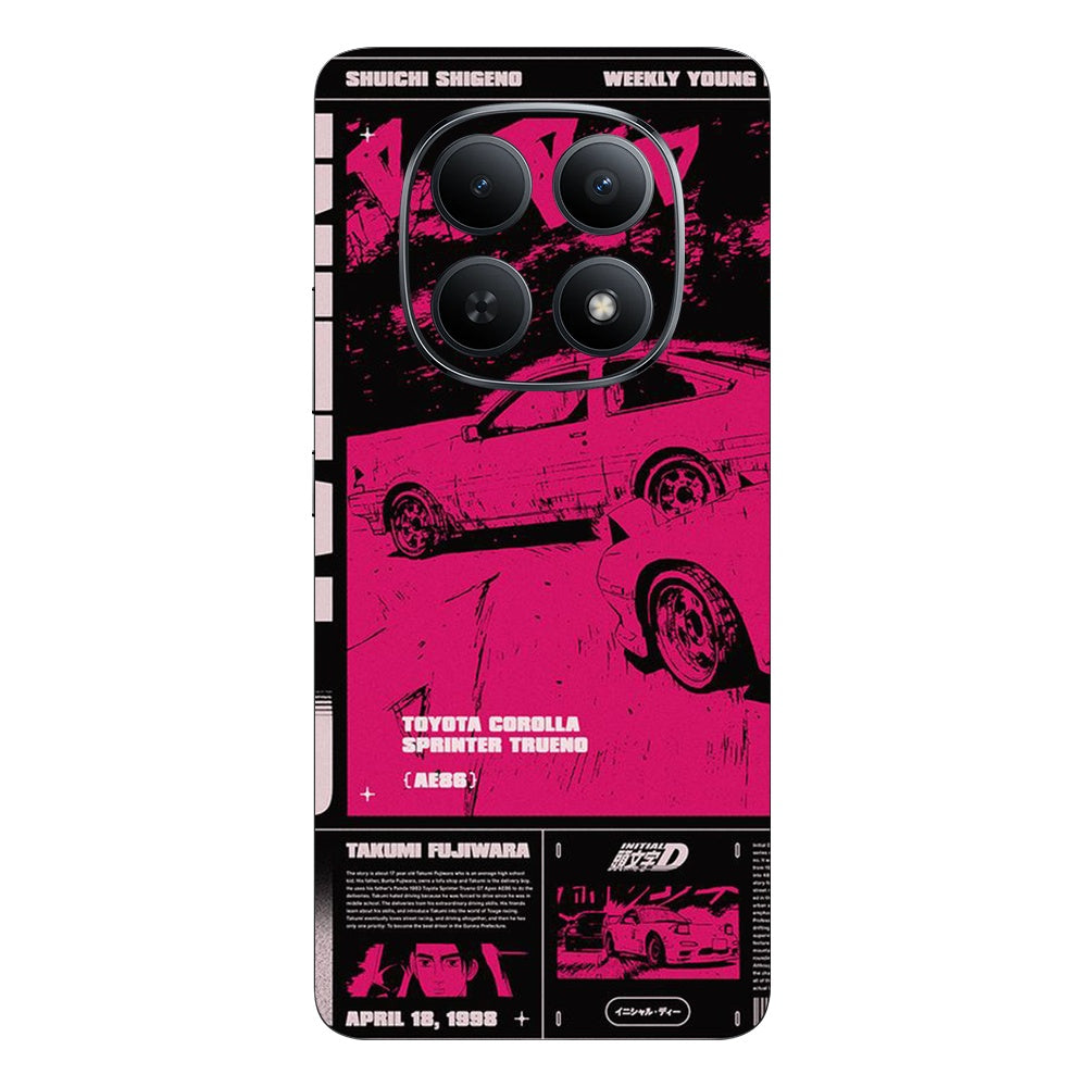 Retro Toyota skin on Redmi Note 15 (5G) by Decalz