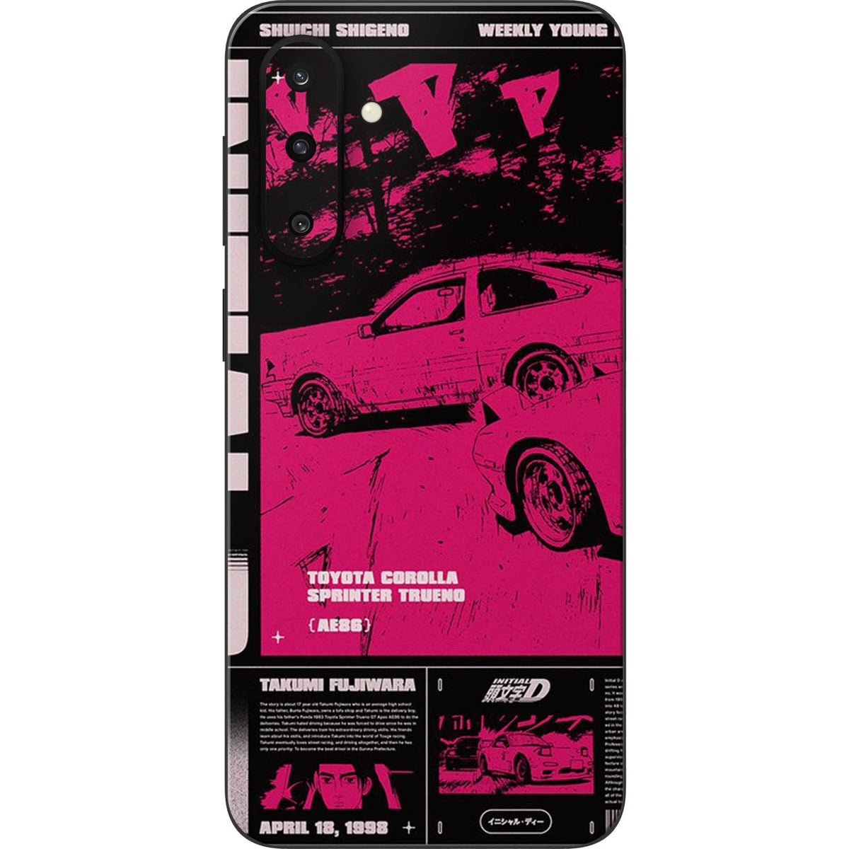 Retro Toyota skin on Samsung Galaxy F36 (5G) by Decalz