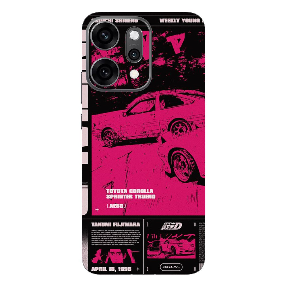 Retro Toyota skin on Oppo Reno 14 Pro (5G) by Decalz