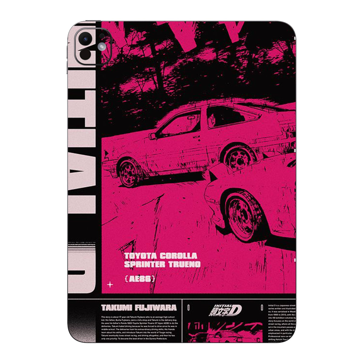 Retro Toyota skin on iPad Pro 11-inch M5 by Decalz