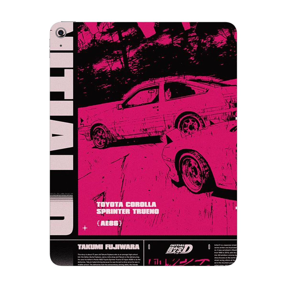 Retro Toyota skin on iPad Air 13-inch M3 2025 by Decalz