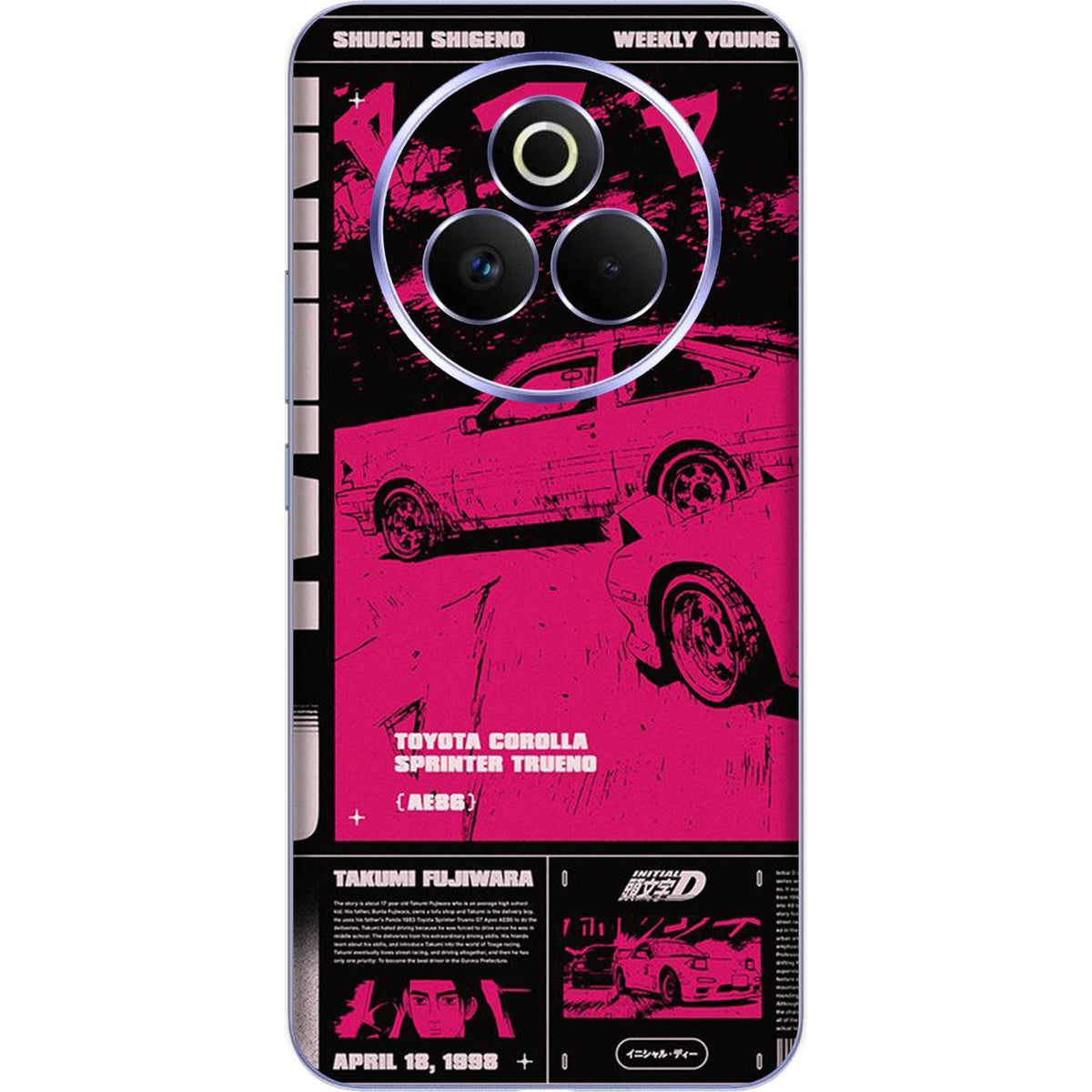 Retro Toyota skin on Realme P3 Pro (5G) by Decalz