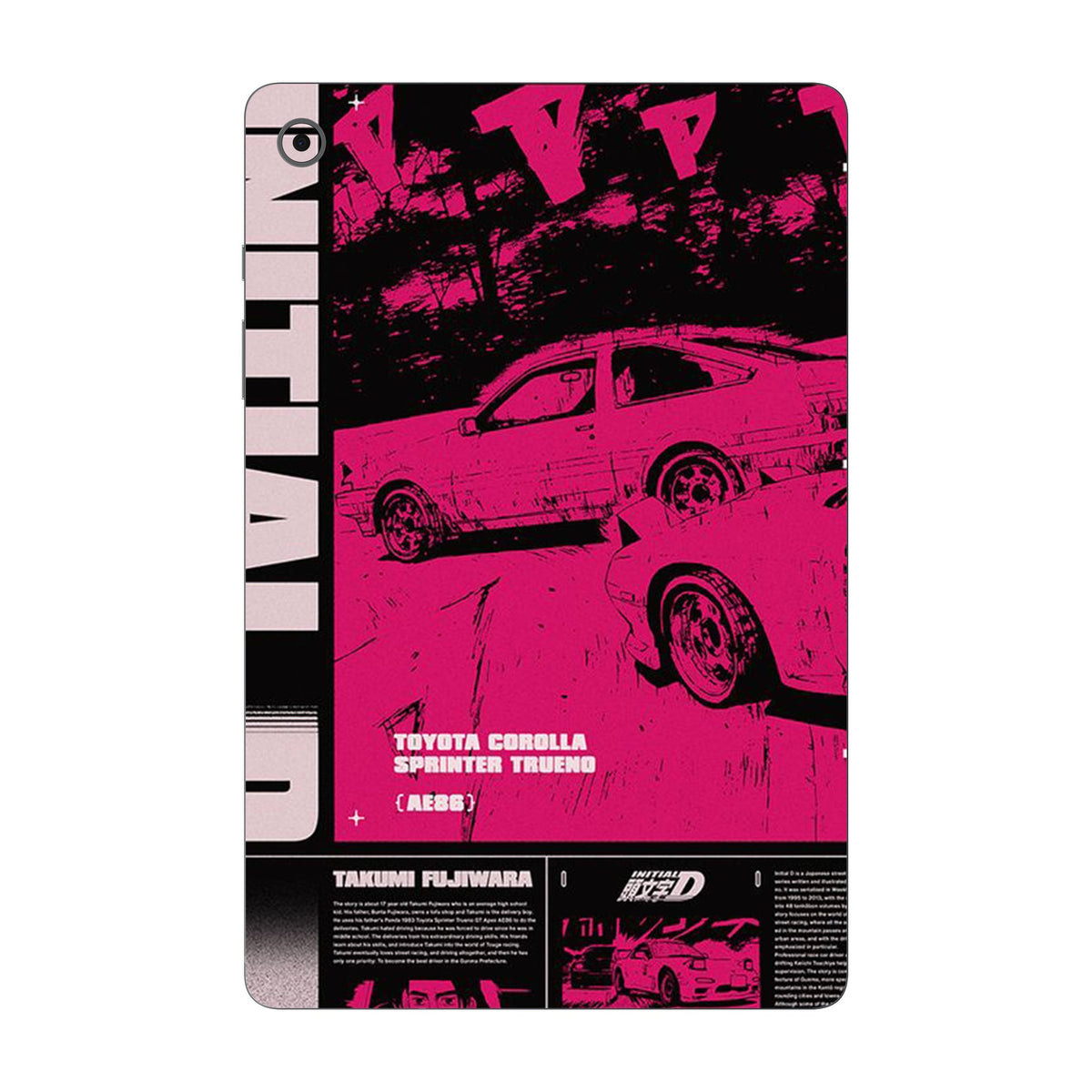 Retro Toyota skin on Samsung Galaxy Tab S10 Lite by Decalz