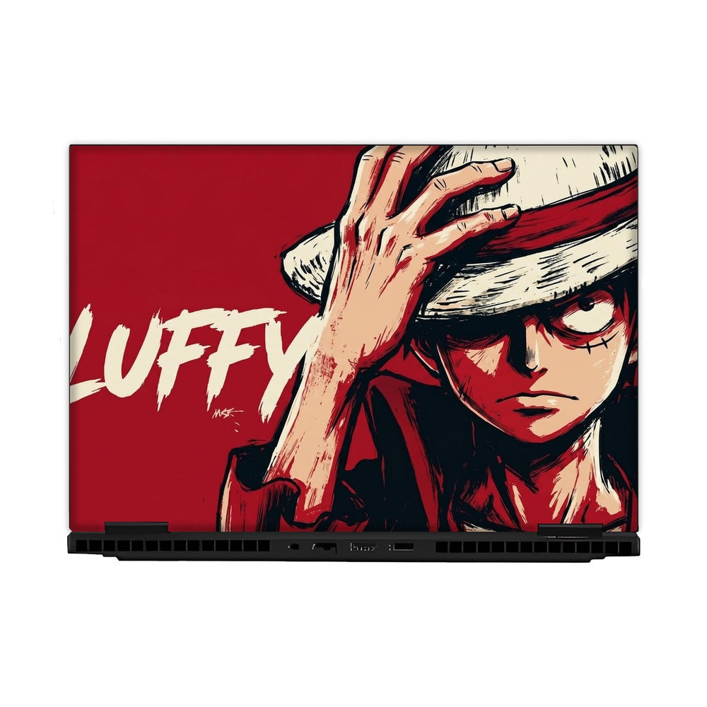 Rubber Man Red skin on Hp Omen Gaming 16-AM0241TX by Decalz