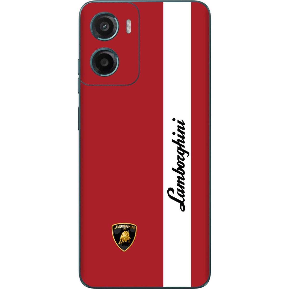 Ruby Racer skin on Moto G05 by Decalz