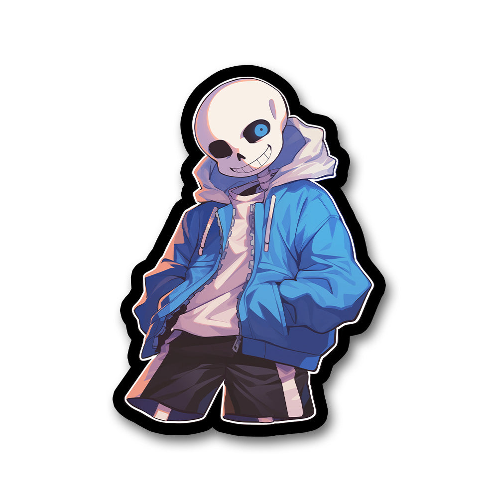 Sans Undertale Anime Style Sticker