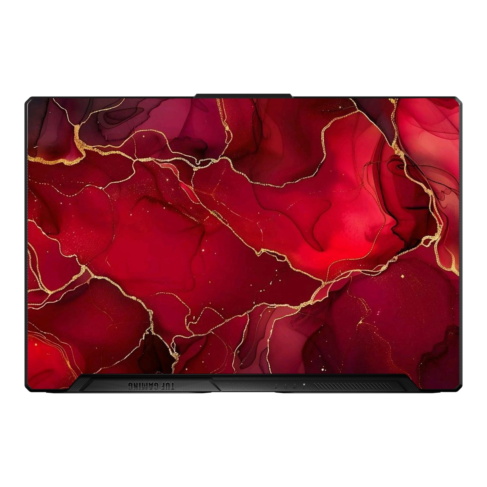 Scarlet Gold Marble by Decalz
