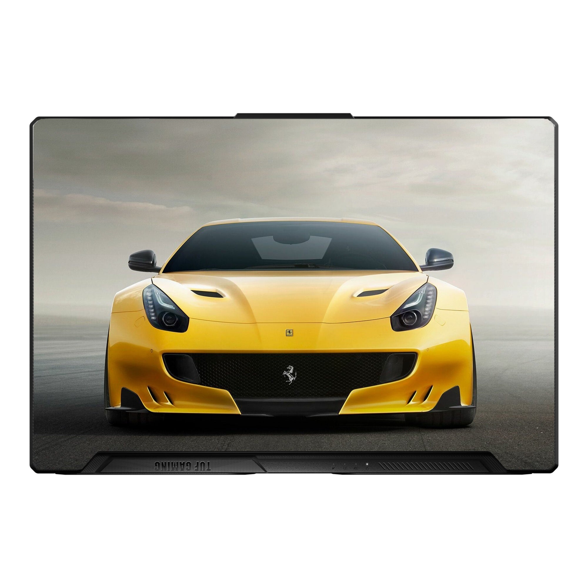 Scarlet Italian Black Supercar Night Scene by Decalz