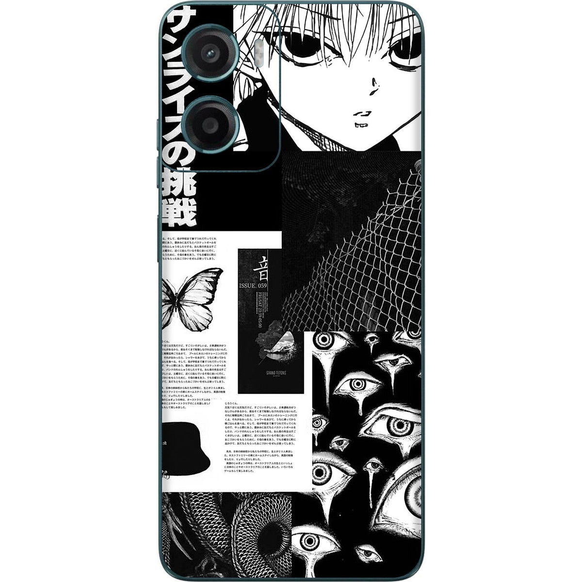Senpai skin on Moto G05 by Decalz