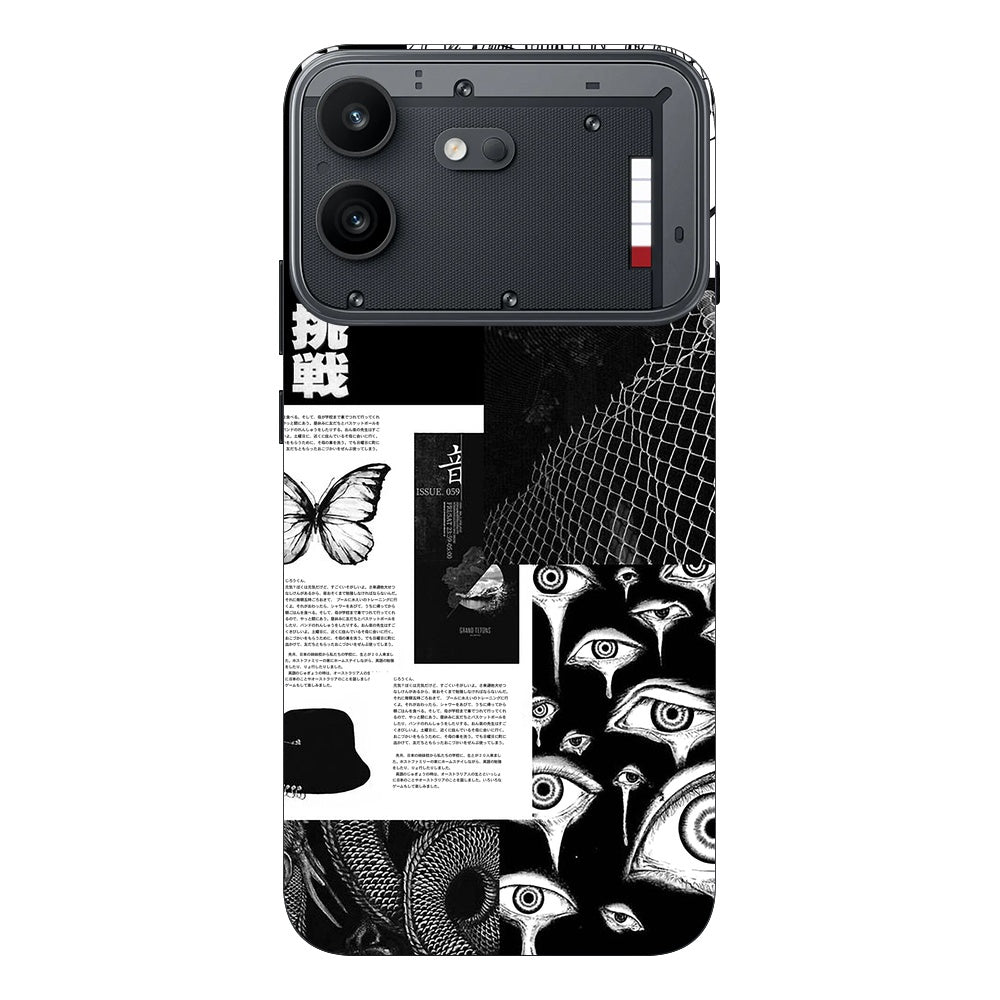 Senpai skin on Nothing Phone 4B by Decalz