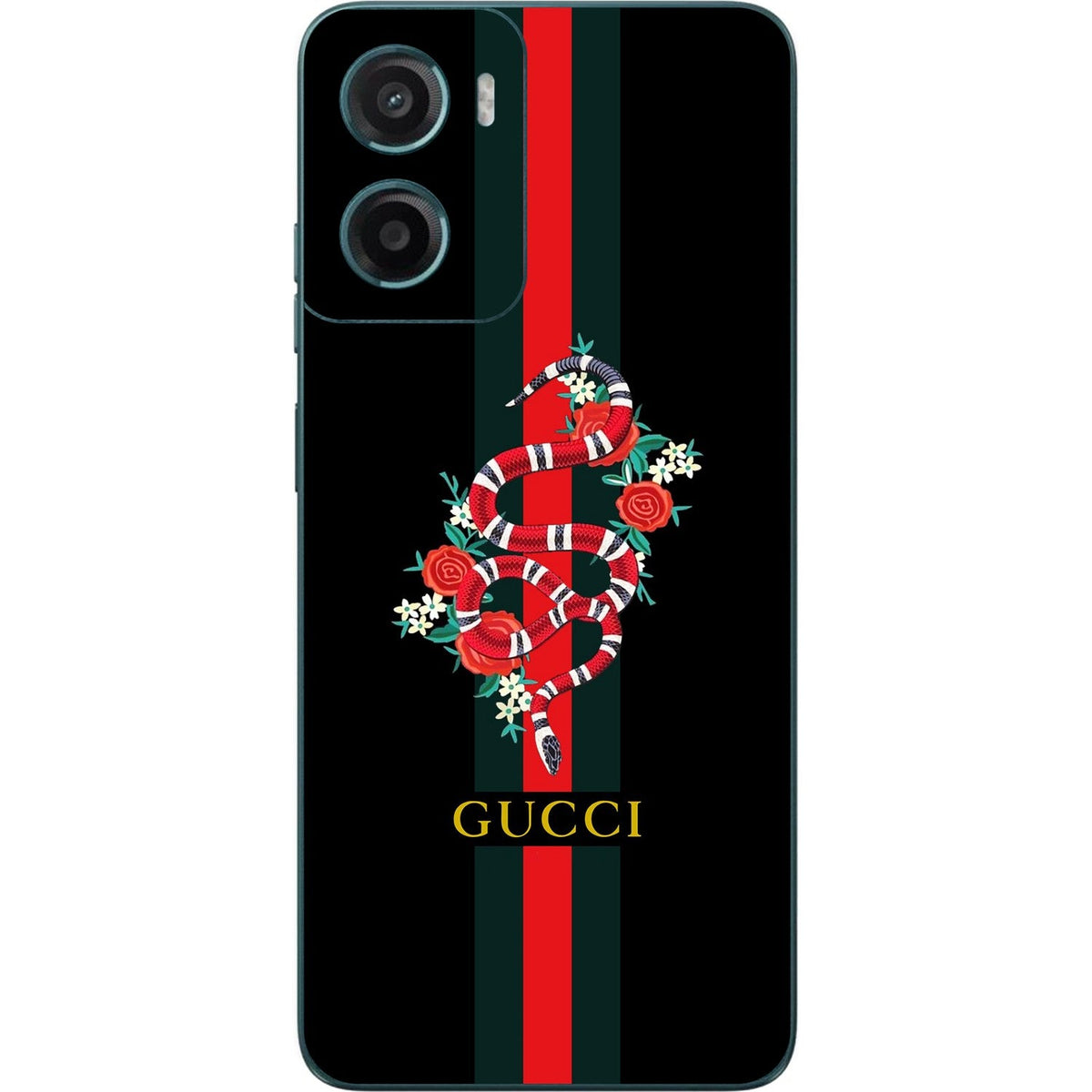 Serpent skin on Moto G05 by Decalz