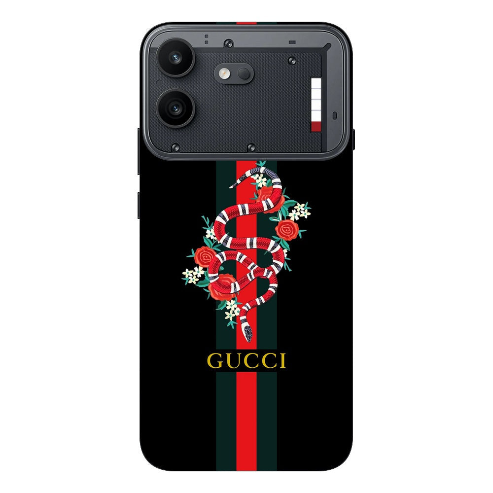 Serpent skin on Nothing Phone 4B by Decalz