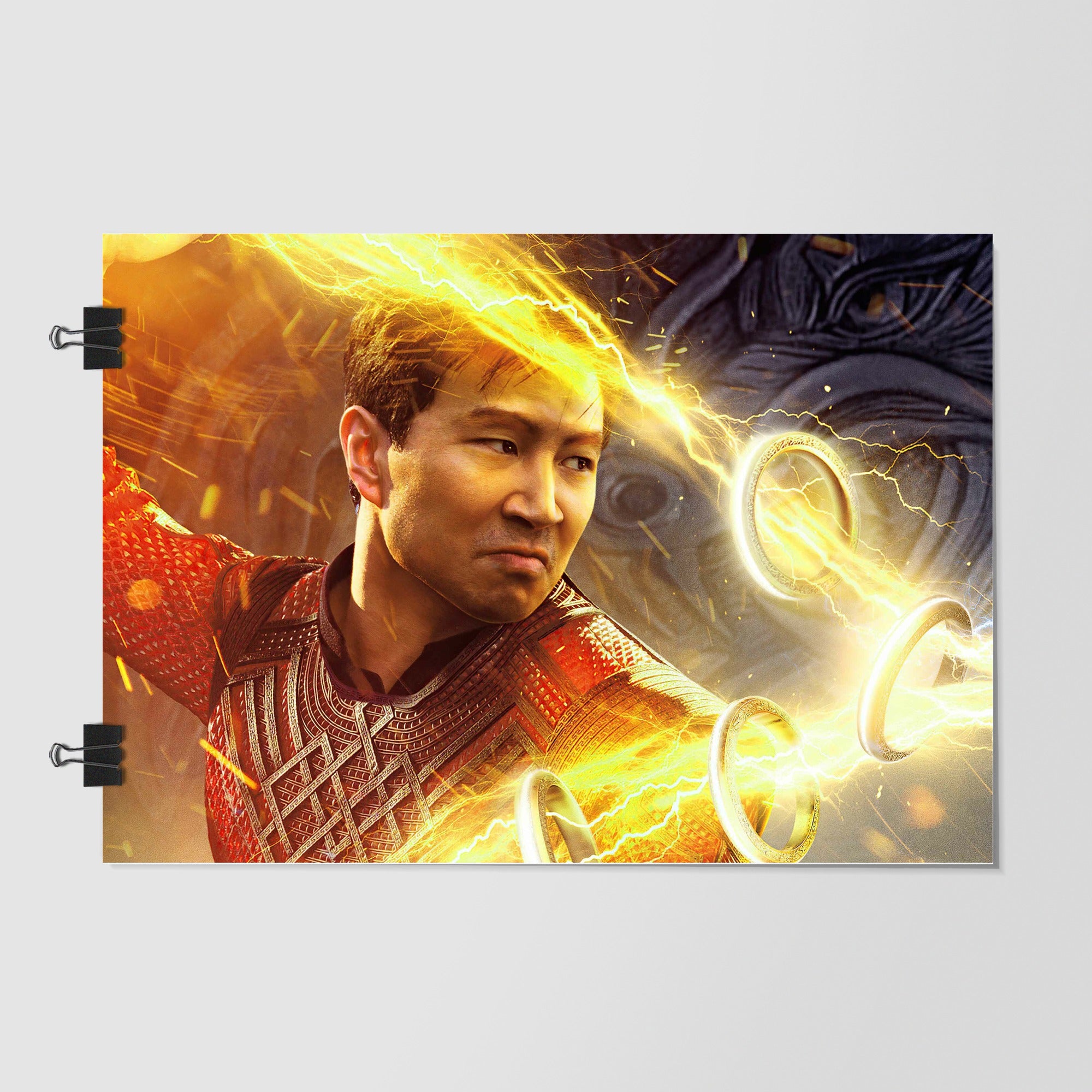 Shang Chi Ten Rings Black Cinematic Glow by Decalz