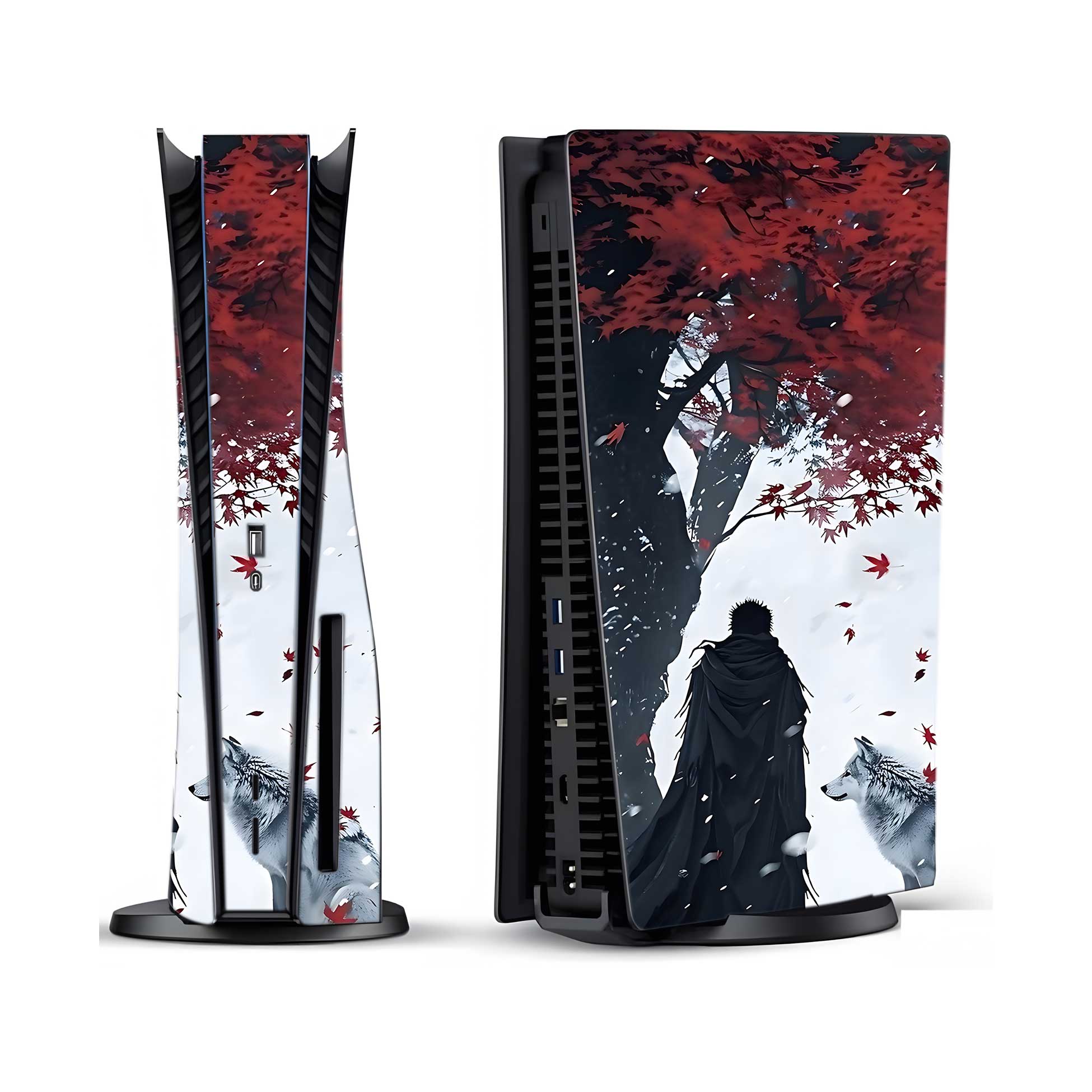 Silent Sentinel PlayStation 5 Fat Skins & Wraps