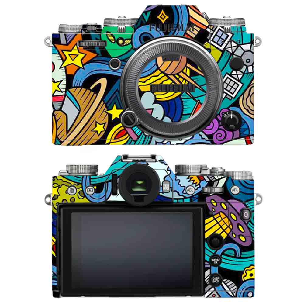 Space Doodle - Fujifilm Camera Skins