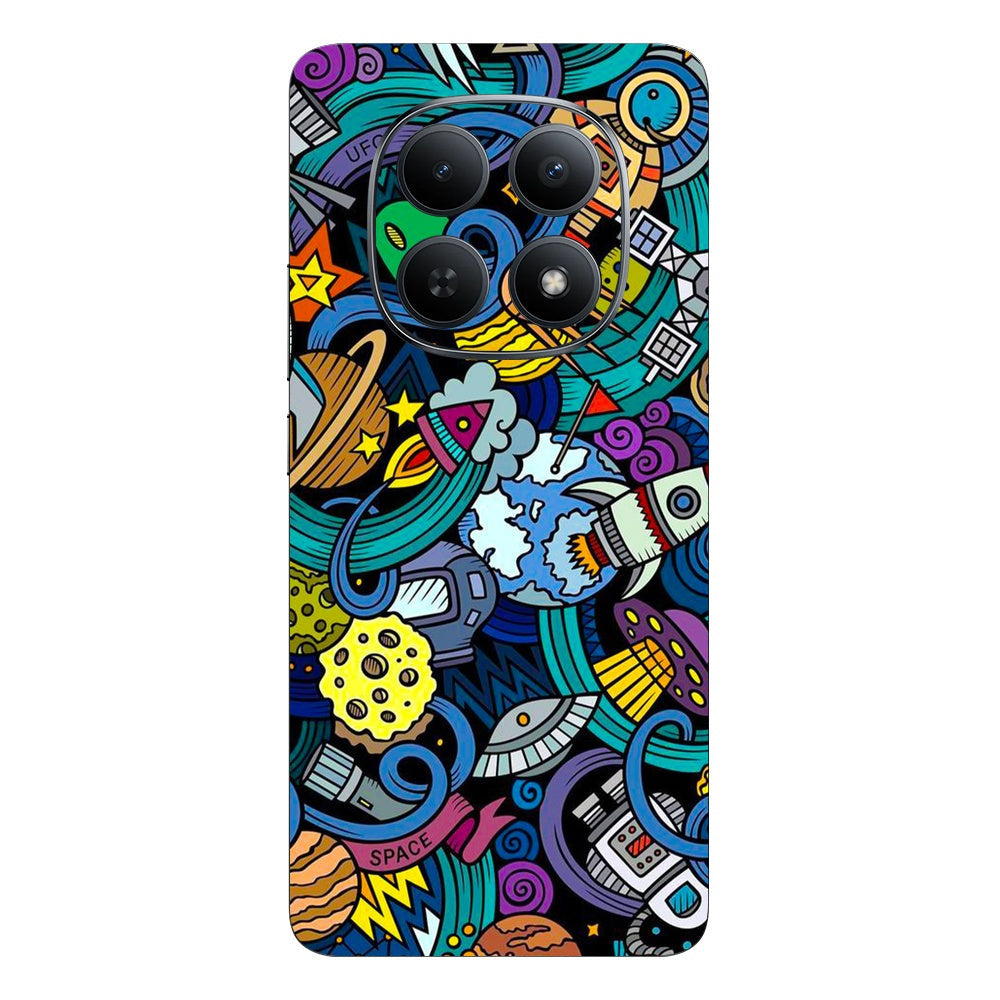 Space Doodle skin on Redmi Note 15 (5G) by Decalz