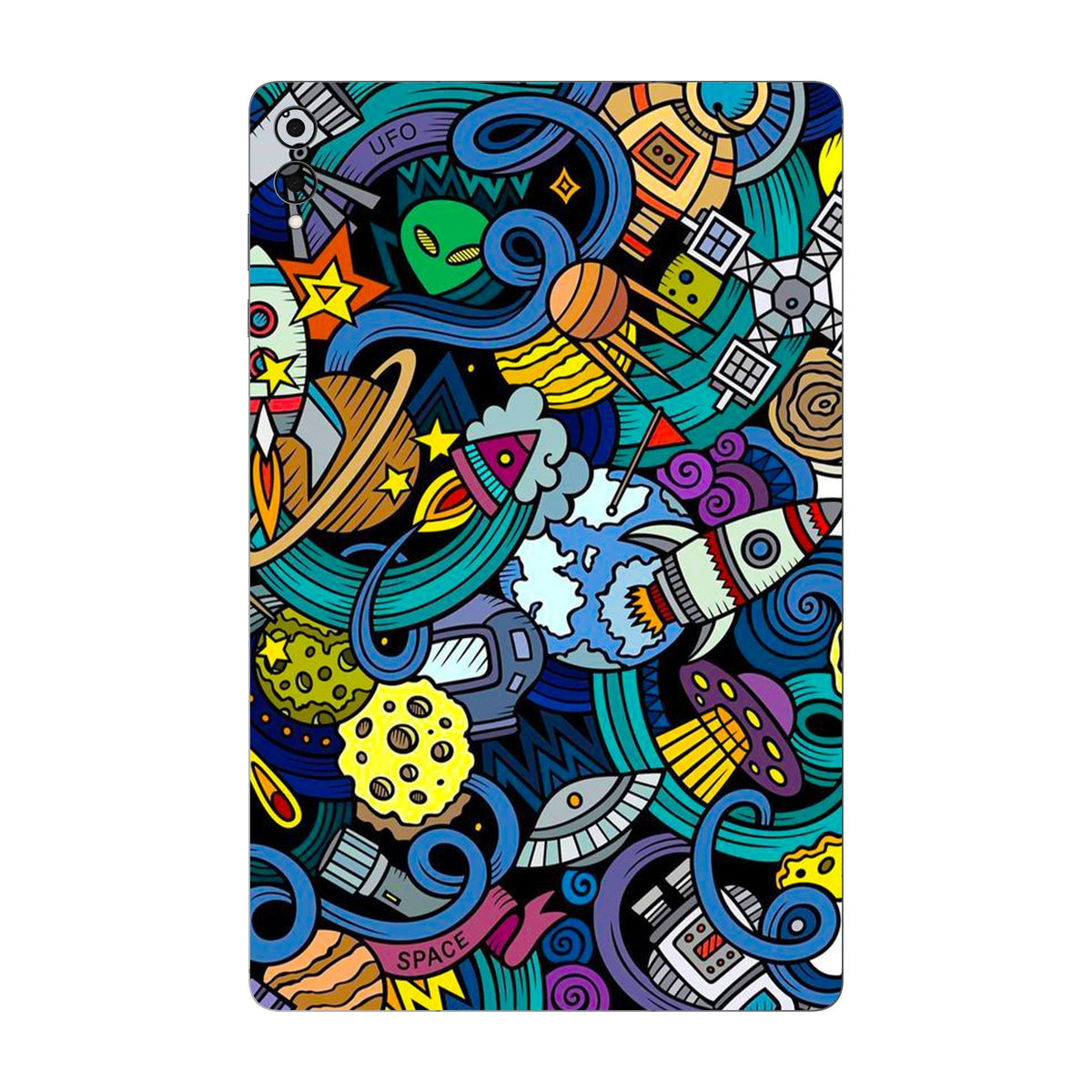 Space Doodle skin on Samsung Galaxy Tab S11 Ultra by Decalz