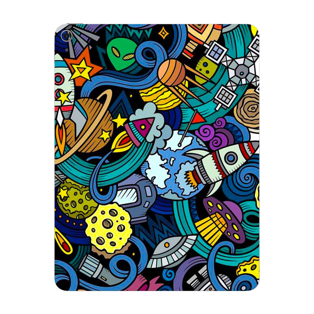 Space Doodle skin on iPad Air 13-inch M3 2025 by Decalz
