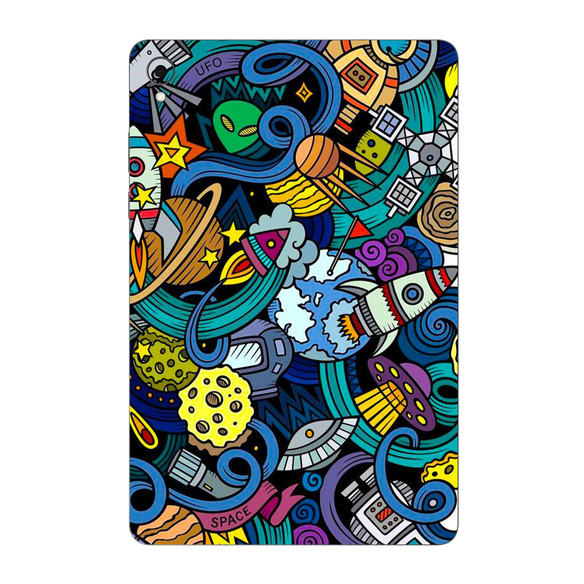 Space Doodle skin on Samsung Galaxy Tab S11 by Decalz