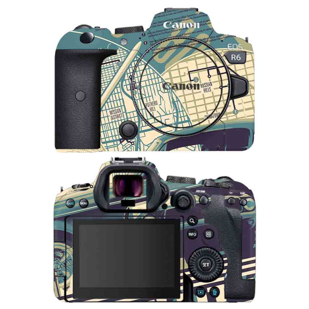 Canon EOS R6 Camera Skins & Wraps